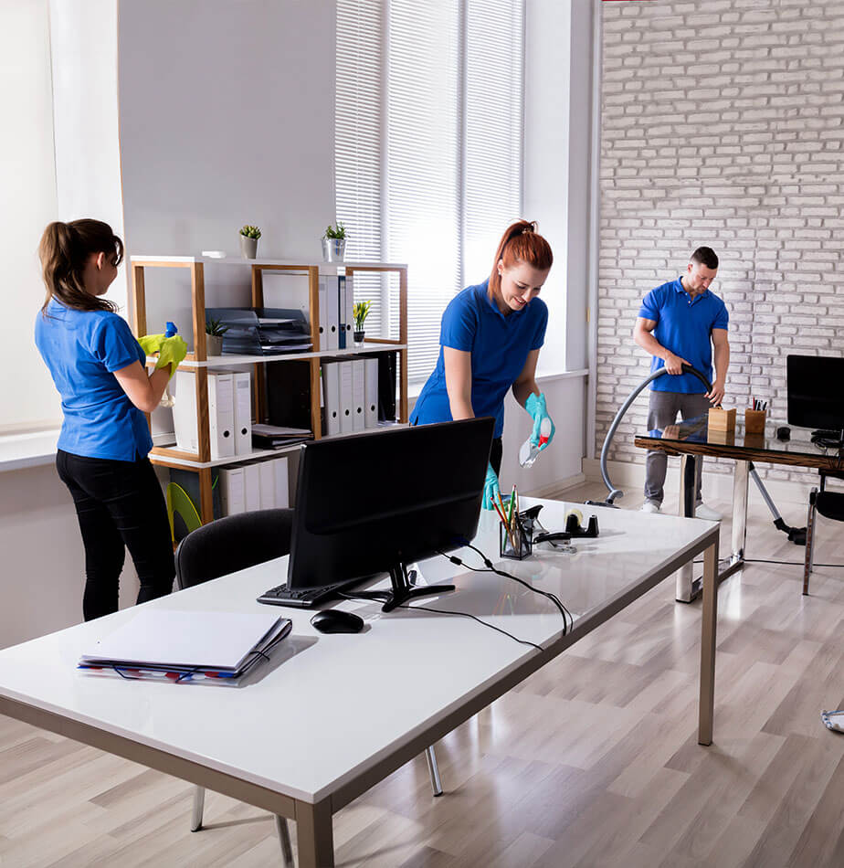 Büroreinigung durch Kehrschel Gebäudereinigung Frankfurt am